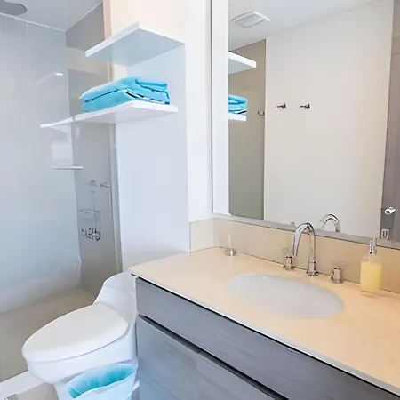 Espectacular Apto Piso 21 De 2 Hab - Morros * Cartagena