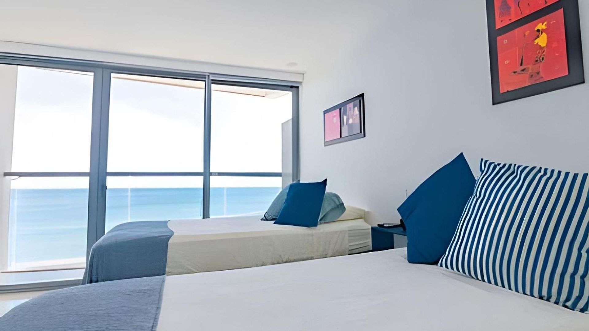 Espectacular Apto Piso 21 De 2 Hab - Morros Cartagena