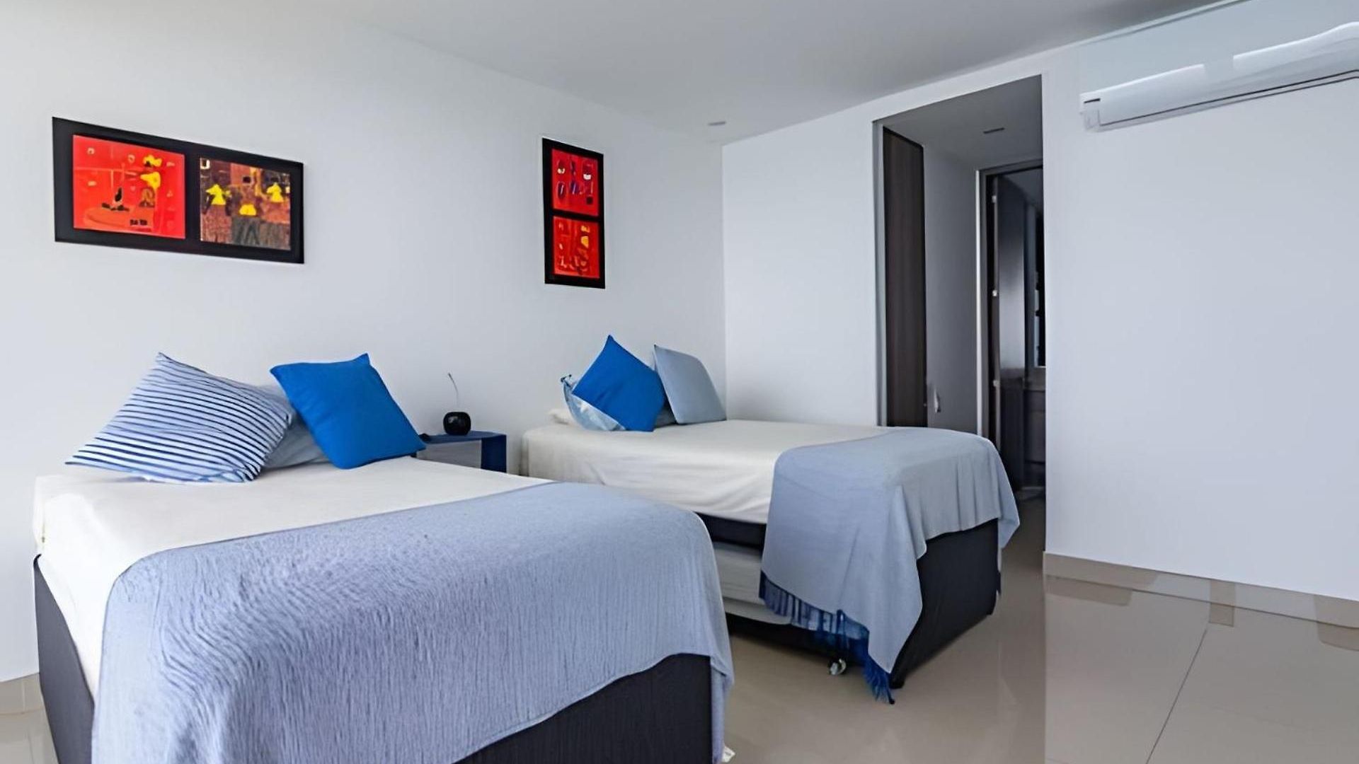 Espectacular Apto Piso 21 De 2 Hab - Morros * Cartagena