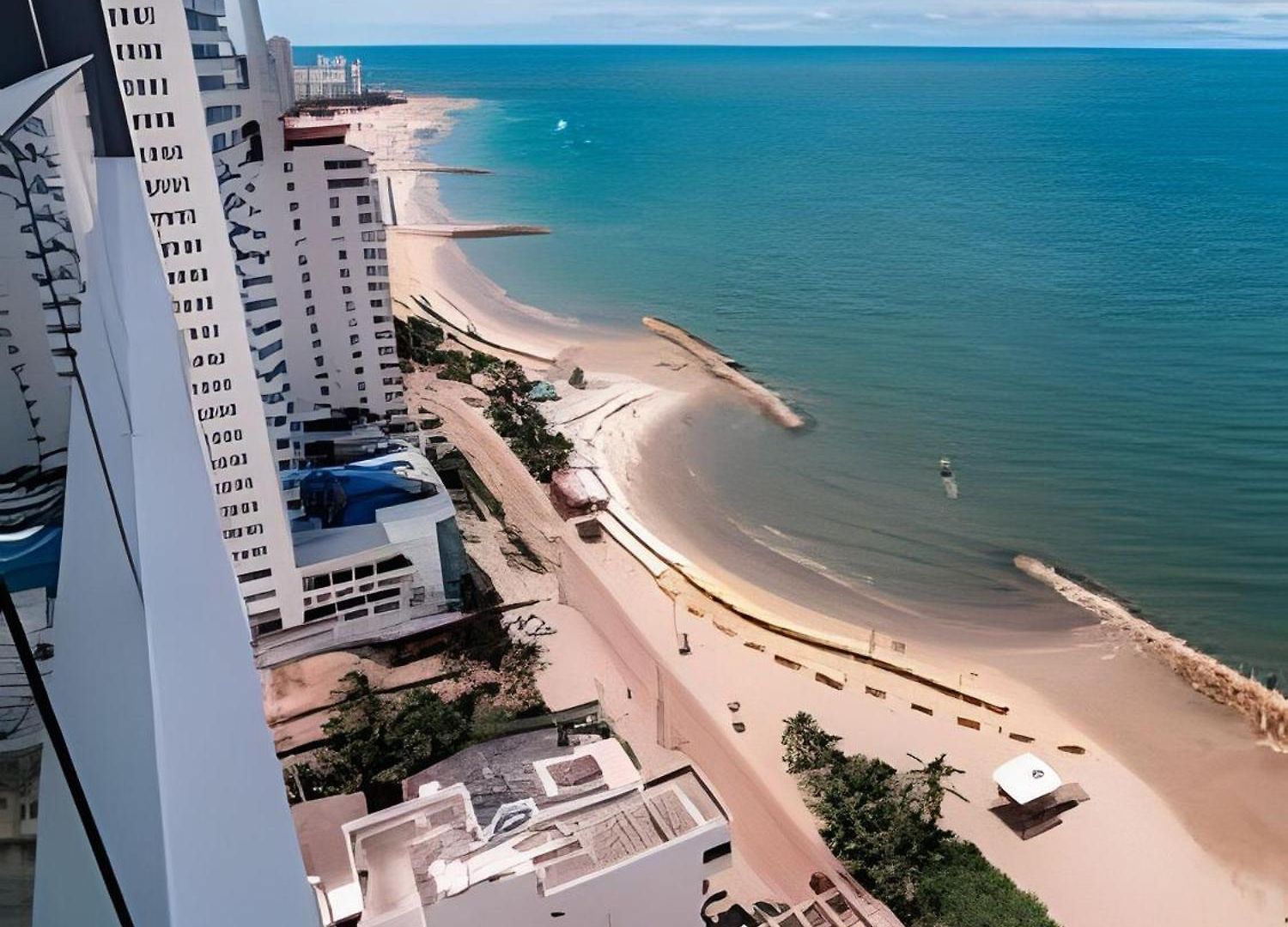 Espectacular Apto Piso 21 De 2 Hab - Morros Cartagena