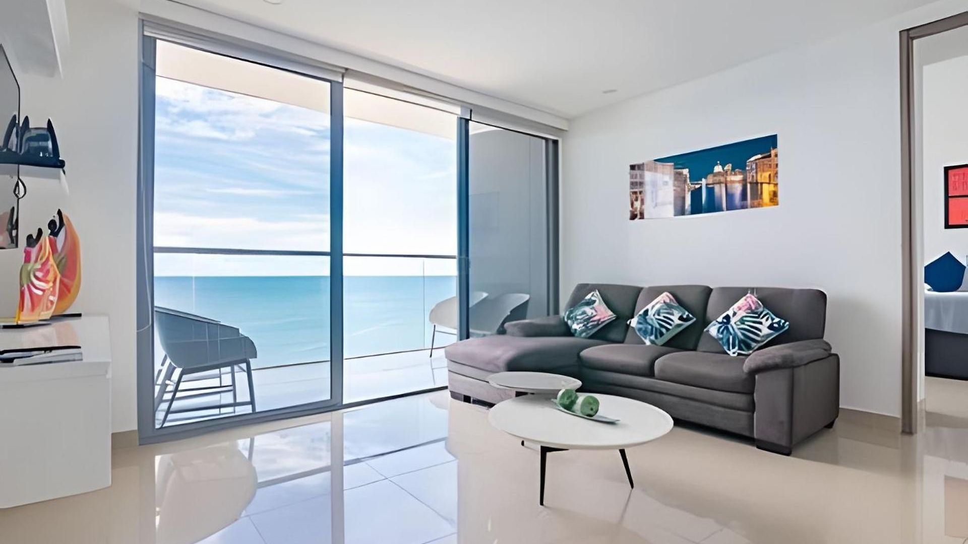 Espectacular Apto Piso 21 De 2 Hab - Morros Cartagena