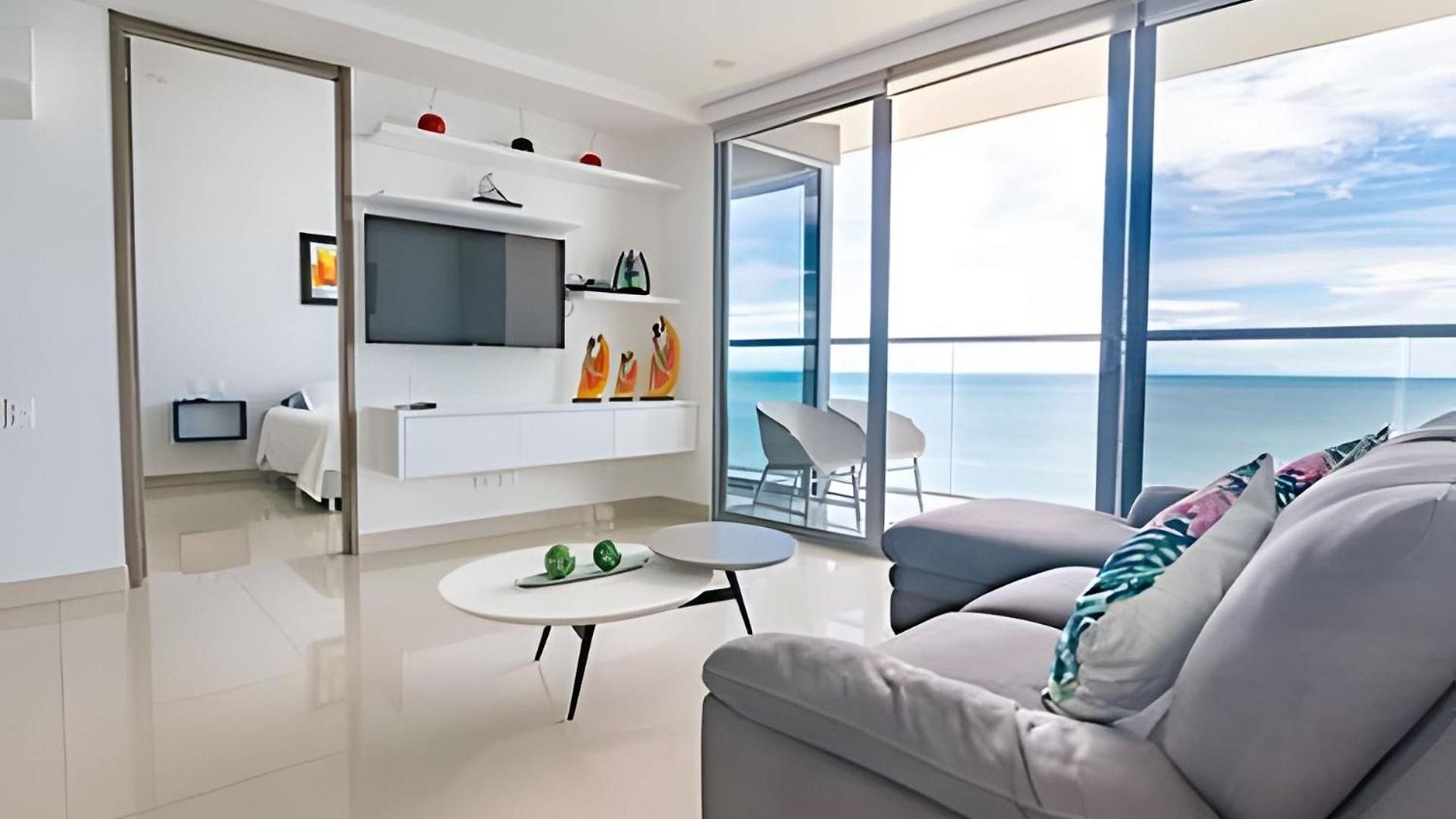 Espectacular Apto Piso 21 De 2 Hab - Morros Apartment *