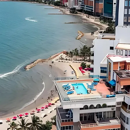 Apartment Espectacular Apto Piso 21 De 2 Hab - Morros Cartagena