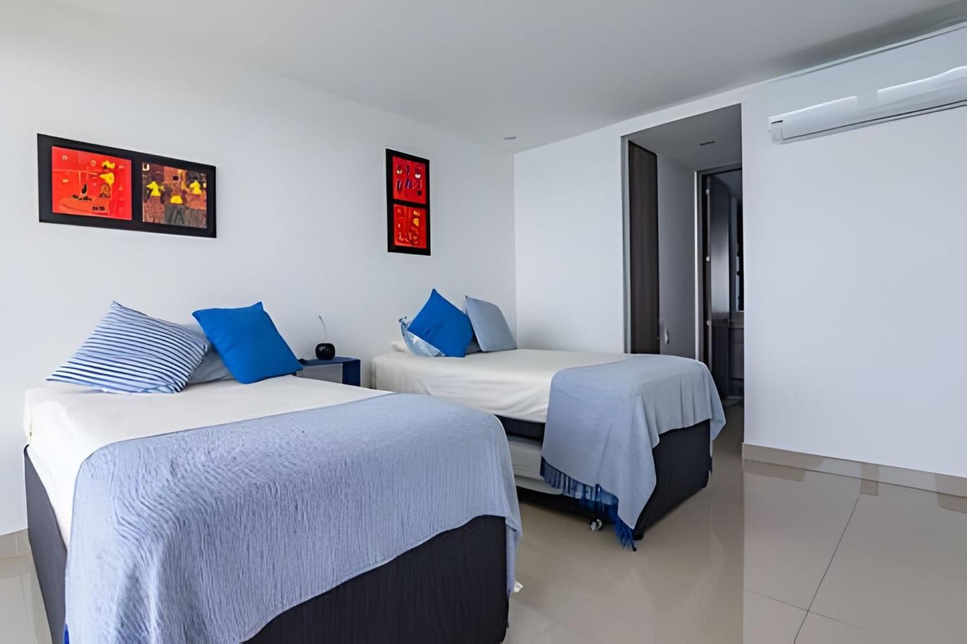 Espectacular Apto Piso 21 De 2 Hab - Morros * Cartagena